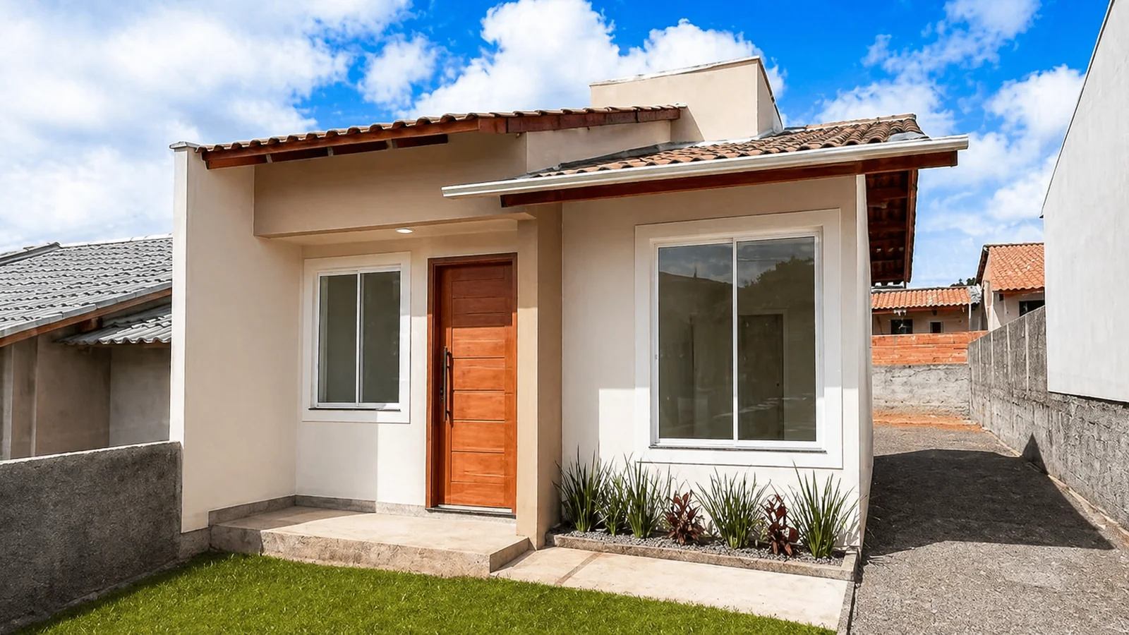 Casa 70 m² - 3 quartos com suíte - S.C. da S. Carvalho